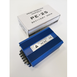 PRZETWORNICA NAPIĘCIA PE-25   24V / 12V (13.8V) 300W